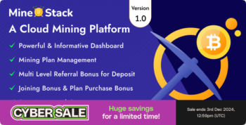 MineStack - A Cloud Mining Platform