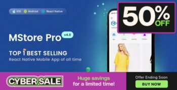 MStore Pro - Complete React Native template for e-commerce
