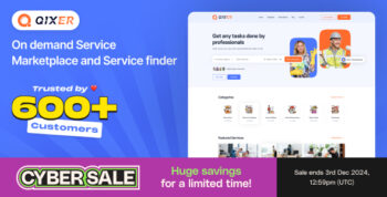 Qixer - Multi-Vendor On demand Handyman Service Marketplace and Service Finder