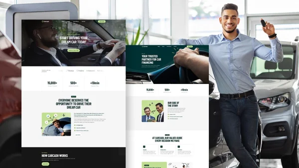 CarCash – Car Loan Company Elementor Template Kit