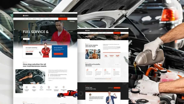 CarFix – Car Repair & Auto Services Elementor Templa