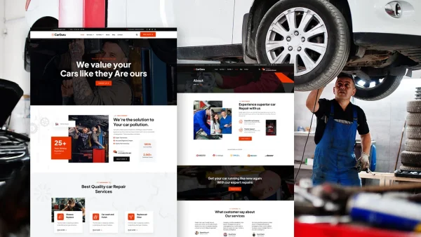 CarGuru – Car Repair & Detailing Elementor Template Kit