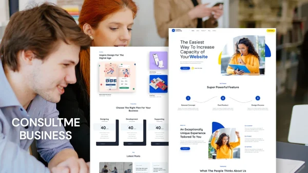 Consultme – Business Website Elementor Template Kit