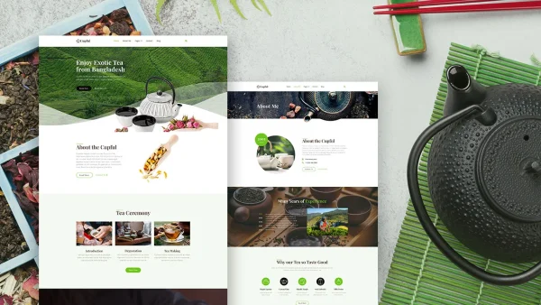 Cupful – Teahouse & Tea Store Elementor Template Kit