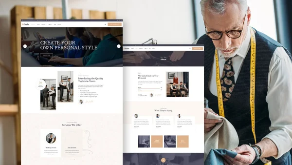 Drape – Tailor & Clothing Elementor Template Kit