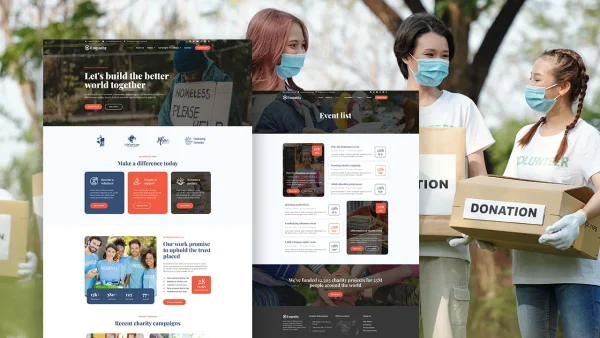 Empathy – Charity, Donation & Nonprofit Template Kit