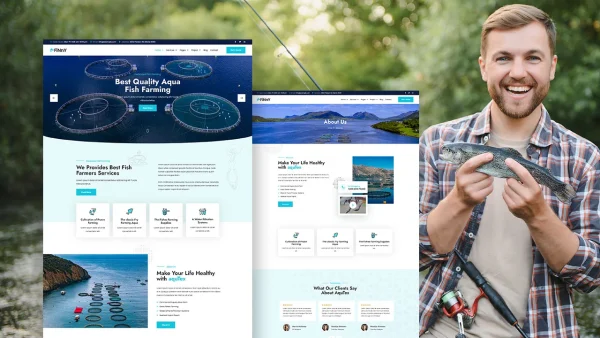 Finny – Aqua Farm & Fishery Services Elementor Template Kit