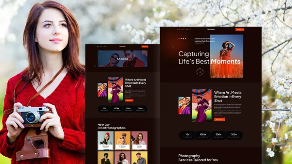 FotoVibe – Photography & Photographer Portfolio Elementor Template Kit