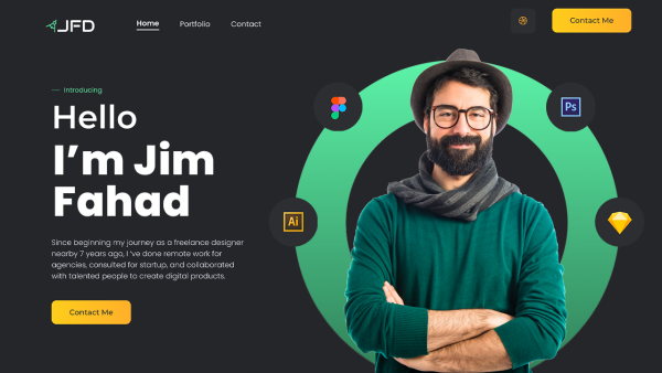 Freelancer – Professional Portfolio Elementor Template Kit