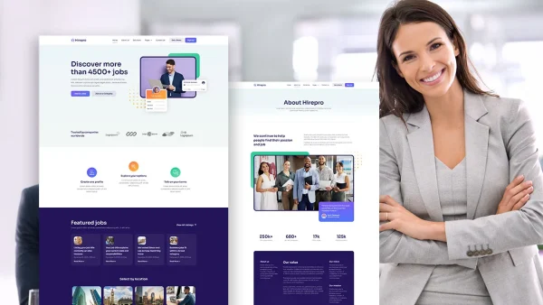 HirePro – Human Resources & Recruitment Elementor Template Kit