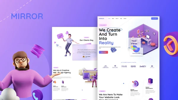 Mirror – Creative Business & Agency Elementor Template Kit