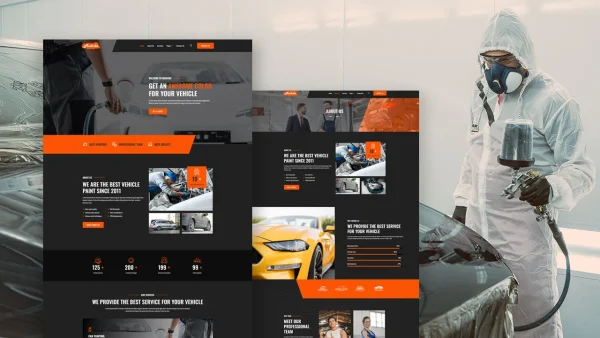 ModVibe – Car Painting & Modification Elementor Template Kit