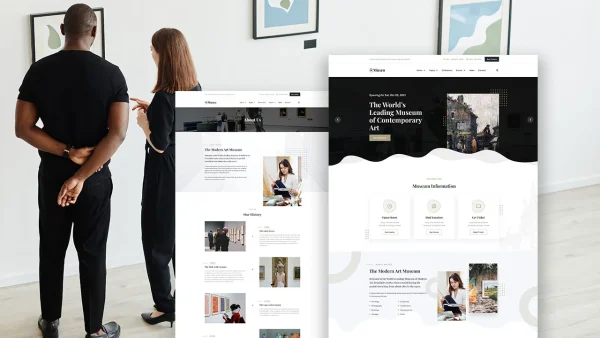 Museo – Art Gallery & Museum Elementor Template Kit