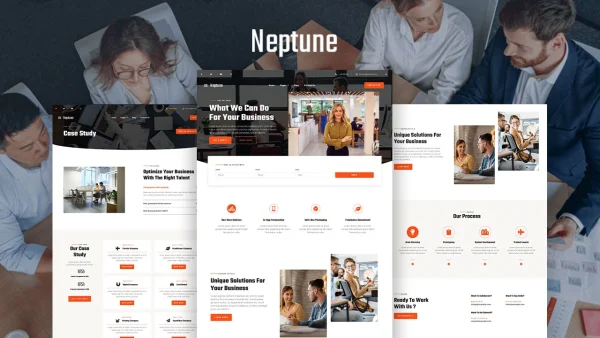 Neptune – Creative Agency Elementor Template Kit