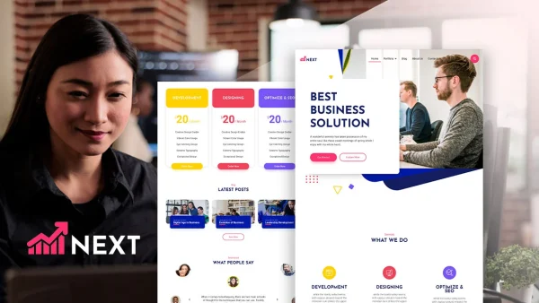 Next – Creative Business & Agency Elementor Template Kit