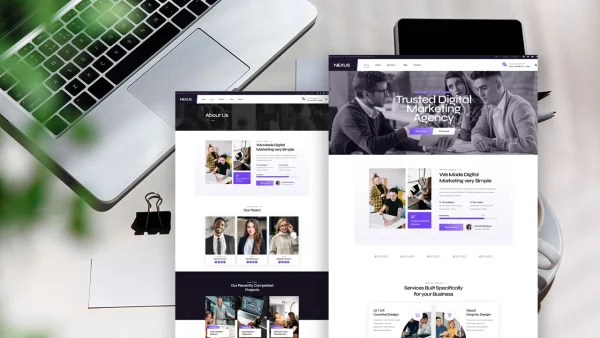 Nexus – Modern Business & Agency Elementor Template Kit