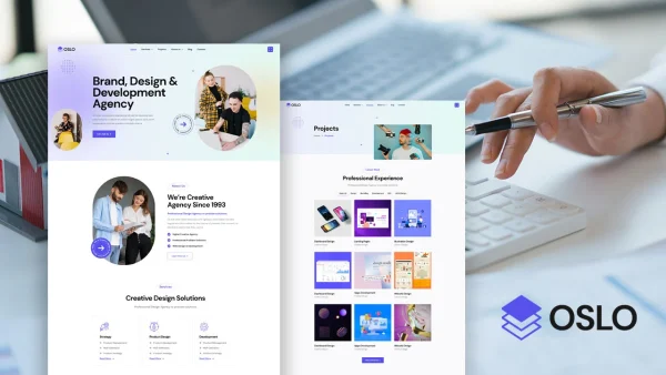 Oslo – Creative Business & Agency Elementor Template Kit