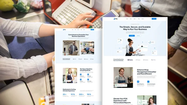 POS – Point Of Sale & SaaS Elementor Template Kit