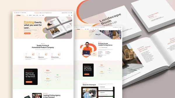 Press – Printing & Design Company Elementor Template Kit