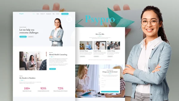 Psypro -Psychological HealthCare Elementor Template Kit