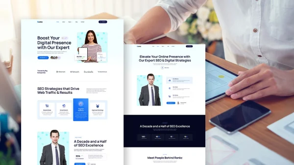 Rankz – SEO & Digital Marketing Agency Elementor Template Kit
