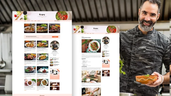 RecipePro – Food & Recipe Blog Elementor Template Kit