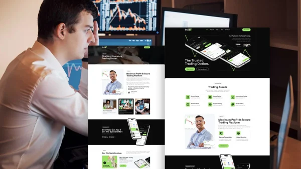 Stockz – Trading Broker & Investment Elementor Template Kit