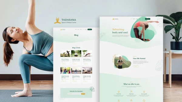Tadasana – Yoga Teacher & Studio Elementor Template Kit