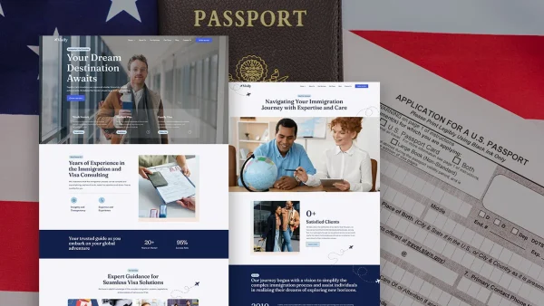 Visify – Immigration & Visa Consulting Elementor Template Kit