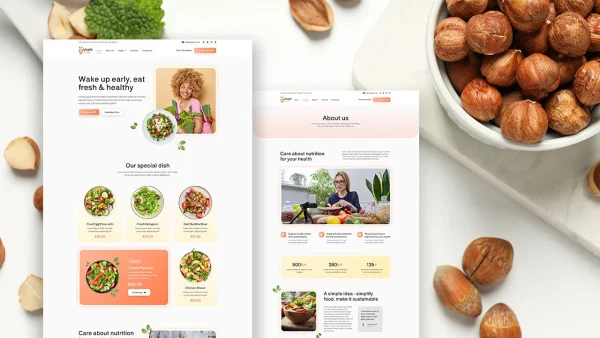 VitaFit – Healthy Food & Nutrition Elementor Pro Template Kit
