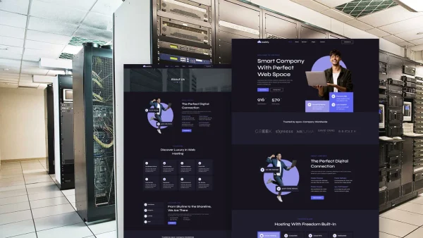 Webly – Web Hosting Service Elementor Template Kit