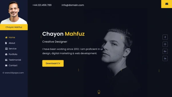Yolo – Creative Portfolio Elementor Template Kit
