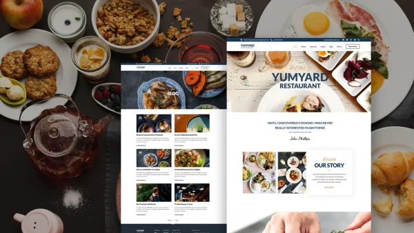 YumYard – Restaurant & Cafe Elementor Template Kit