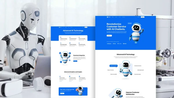 ZenBot – AI Chatbot Saas Company Elementor Template Kit