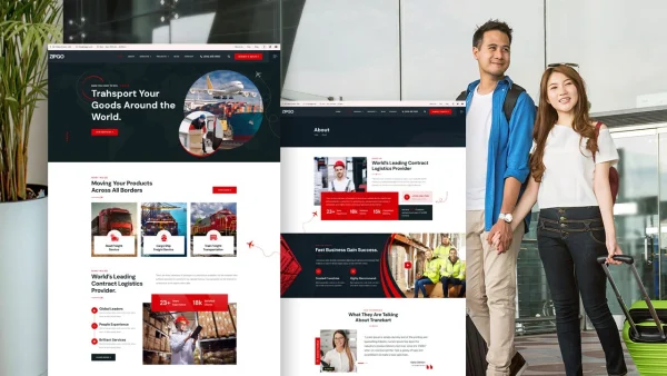 ZipGo – Logistics & Transportation Elementor Template Kit