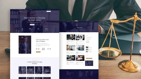 Ayin – Notary Public & Legal Services Elementor Templ