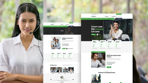 Callify – Call Center & Telemarketing Elementor Template Kit