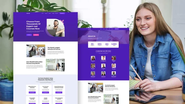 Coursez – Online University & Courses Elementor Template Kit