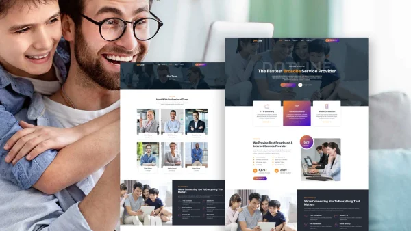 Dotline – Broadband & ISP Elementor Template Kit