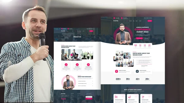 Evently – Event & Conference Elementor Template Kit