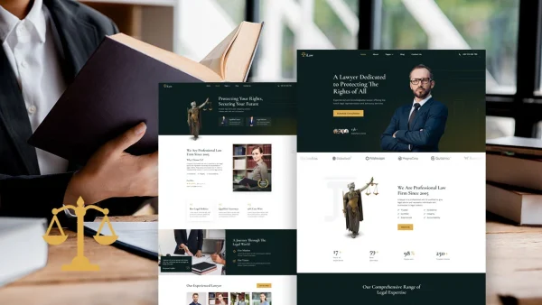 iLaw – Lawyer and Attorney Elementor Template Kit