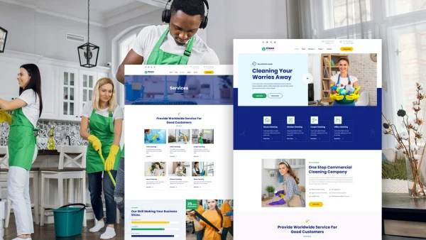 Klean – Cleaning Service Elementor Template Kit