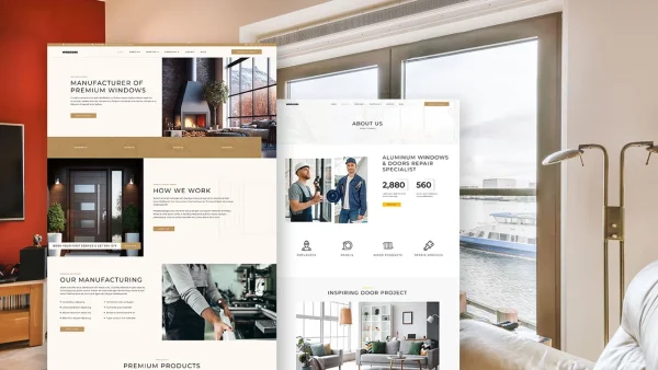 WinDoors – Windows & Doors Company Elementor Template Kit